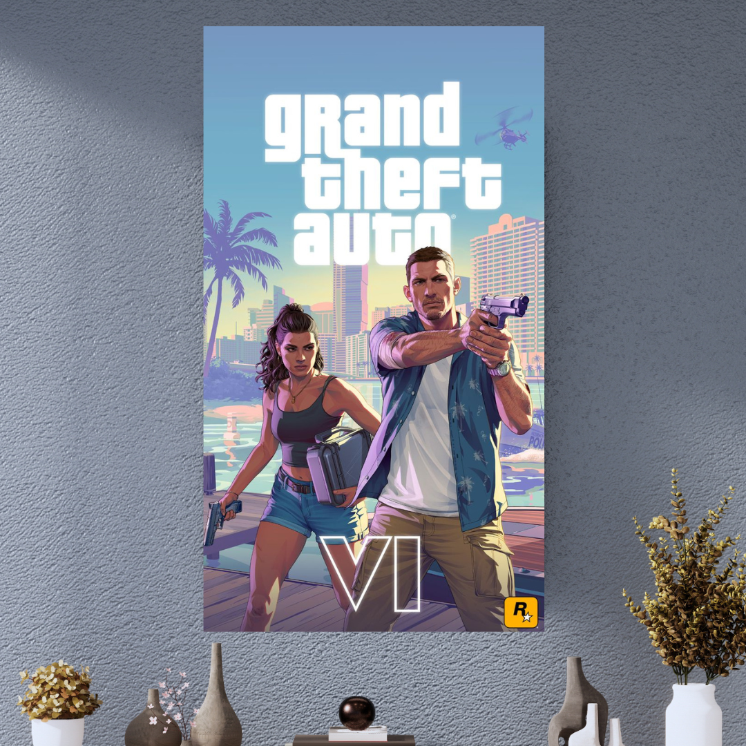 GTA 6|GAMING POSTER
