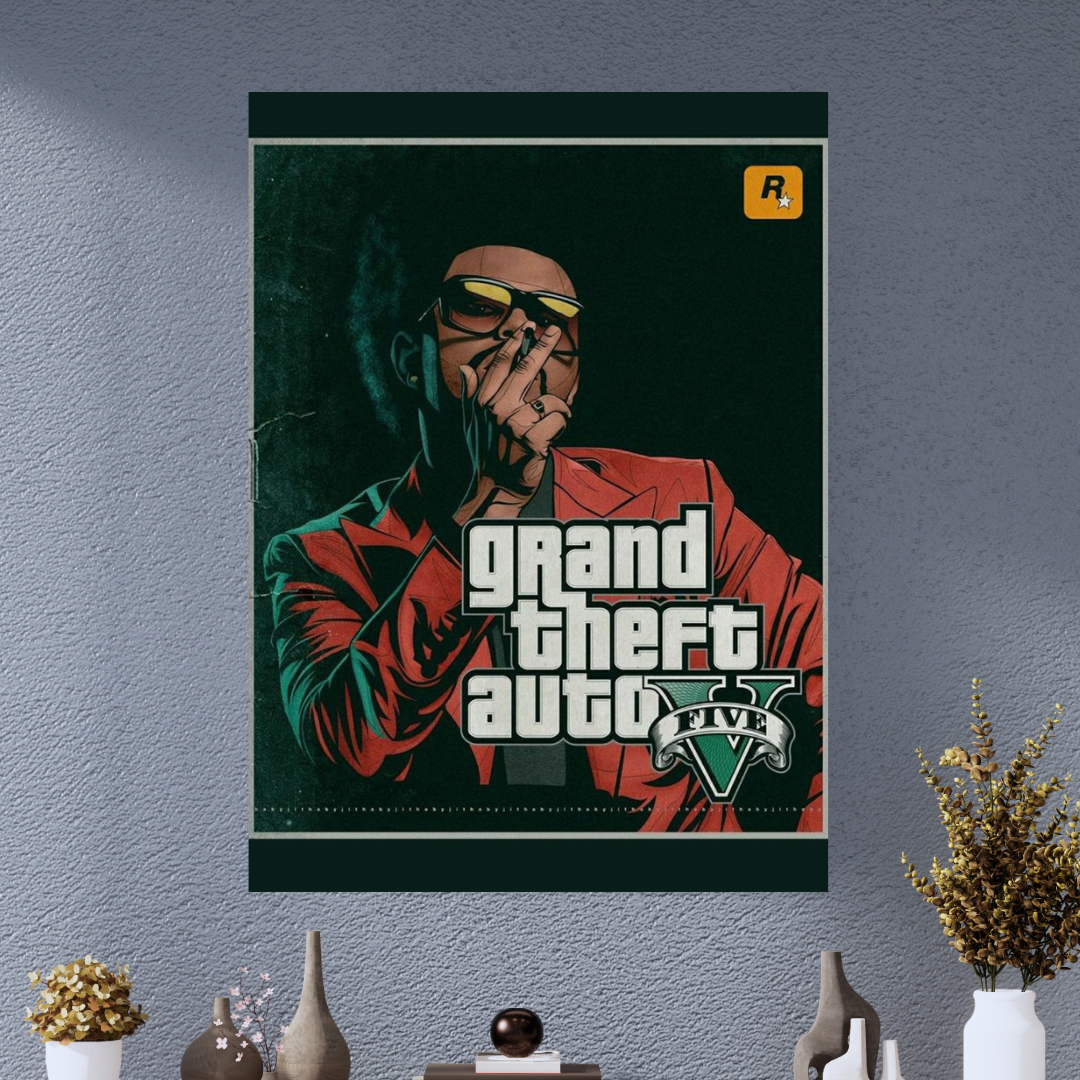 GTA 5|GAMING POSTER #02
