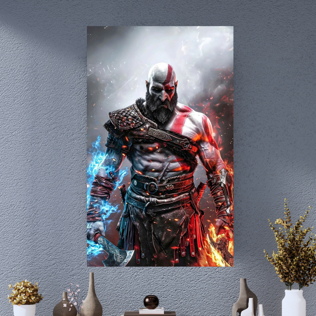 KRATOS|GOD OF WAR|GAMING POSTER