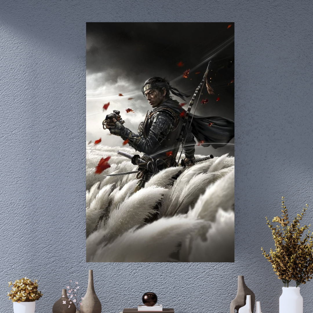 JIN SAKAI|GHOST OF TSUSHIMA|GAMING POSTER
