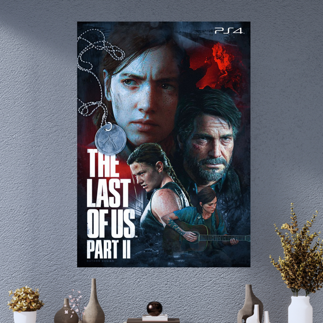 THE LAST OF US|PART 2|GAMING POSTER