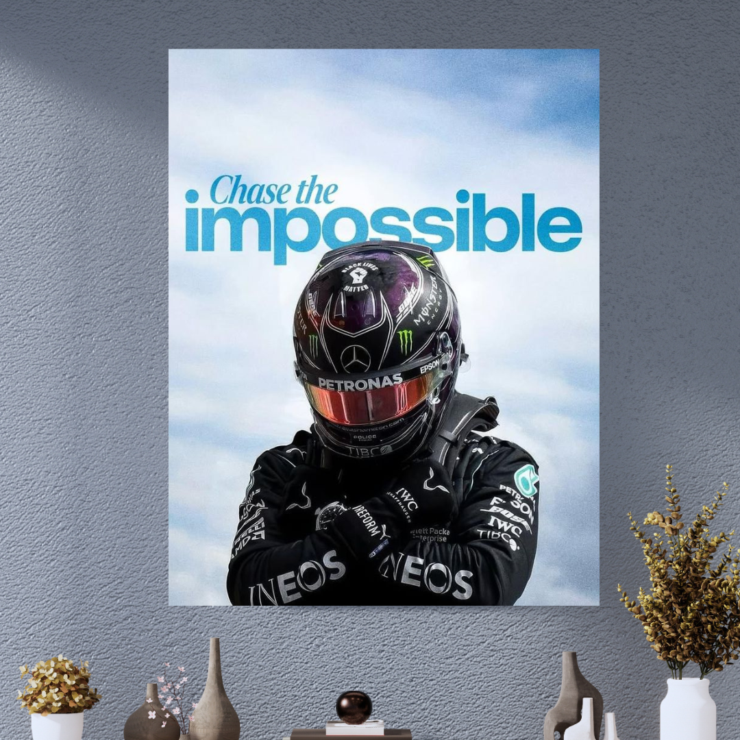 LEWIS HAMILTON|AMG|CHASE THE IMPOSSIBLE