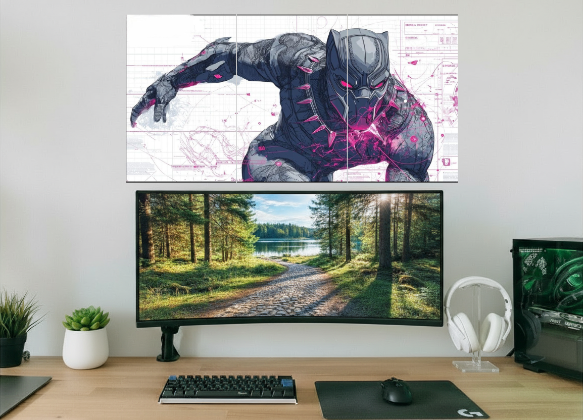 MARVEL |BLACK PANTHER|3 SET PIECE