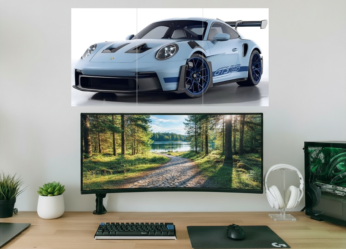 PORSCHE GT3 RS|CAR SET|3 PIECE SET