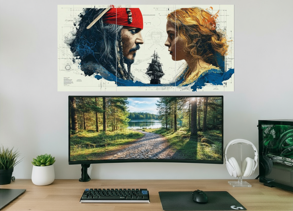 JACK SPARROW x ELIZABETH SWANN|3 PIECE SET