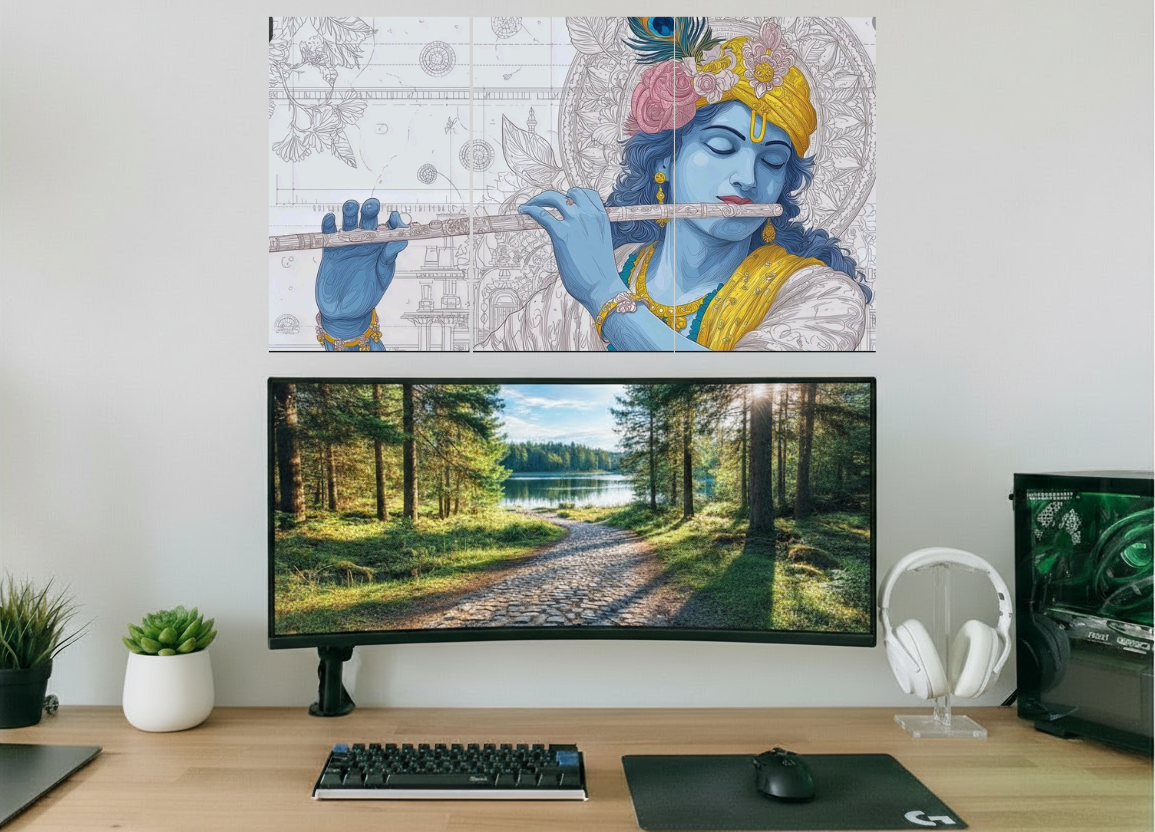 LORD KRISHNA JI|3 SET PIECE